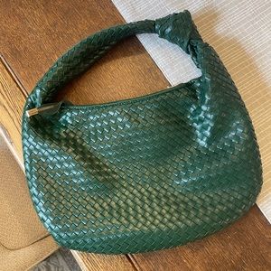 Melie Blanco Satchel, Green. NWOT.